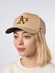 Бейсболка 47 BRAND арт. B-SSHMD18GWP-KHY Oakland Athletics MLB (бежевый)